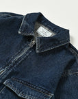 Zipped Denim Jacket / Arthur Jacket / Indigo