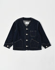 No Collar Denim Jacket / Joshua Jacket