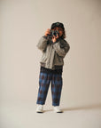Lounge Pants / Noel Pants / Blue×Grey
