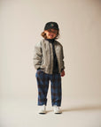 Lounge Pants / Noel Pants / Blue×Grey
