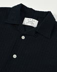 Open Collar SASHIKO Shirt/ East End Highlanders
