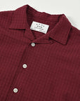 Open Collar SASHIKO Shirt/ East End Highlanders