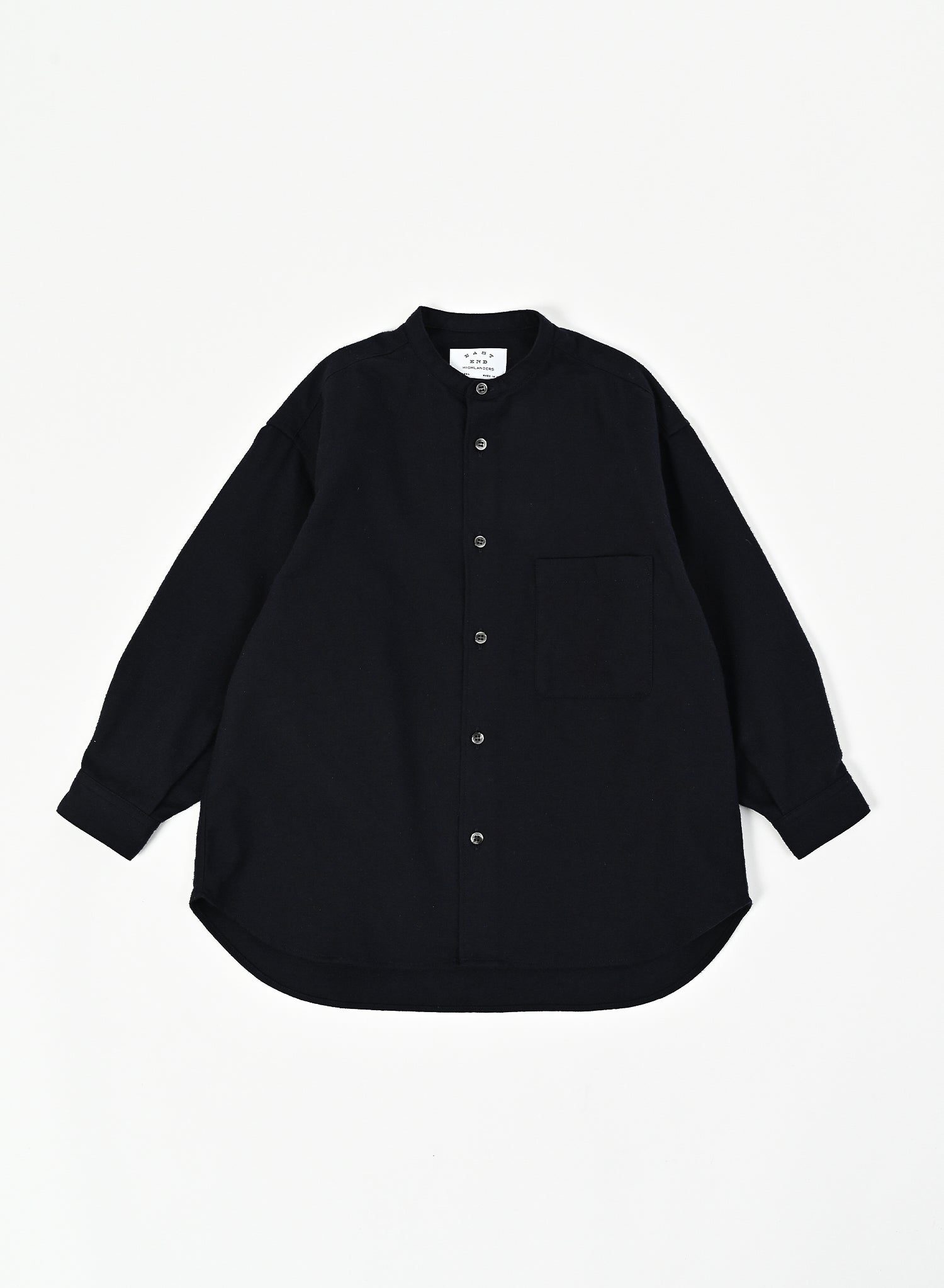 Band Collar Shirt | EAST END HIGLANDERS Onlie store – EAST END 