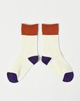 Block Socks / EAST END HIGLANDERS 25AW