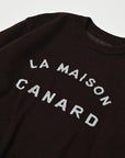 Logo Knit / Sebastian Knit / Dark Brown