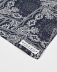 Scarf / Navy Paisley