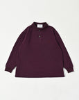 Long Sleeve Polo / Teddy Polo / Purple