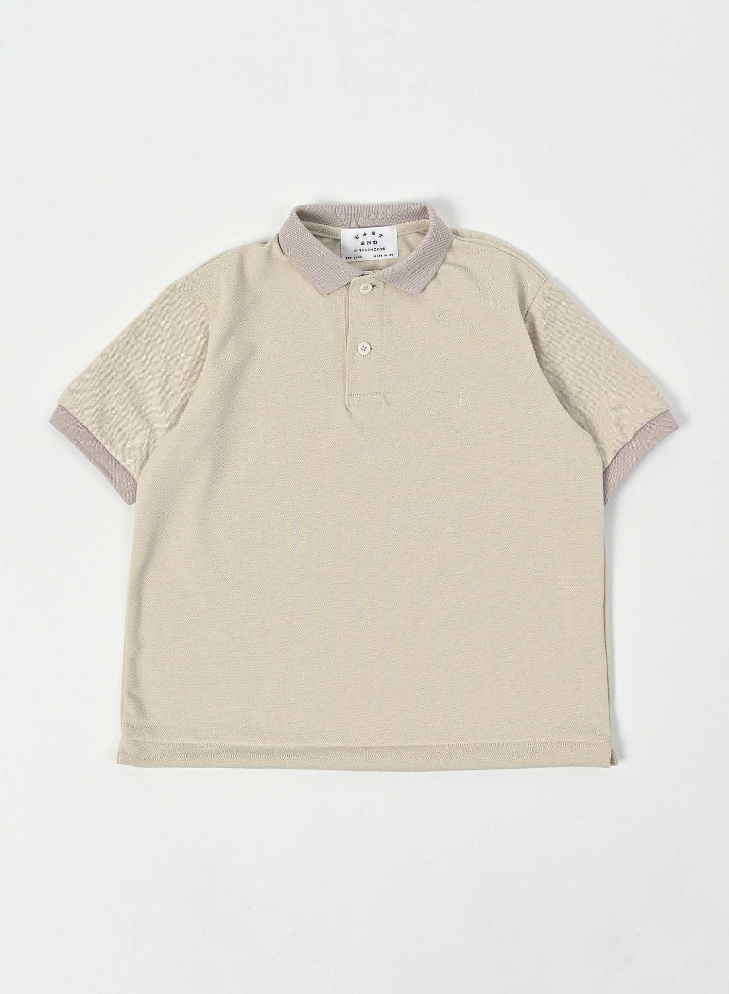 Polo Shirt / Ash Beige