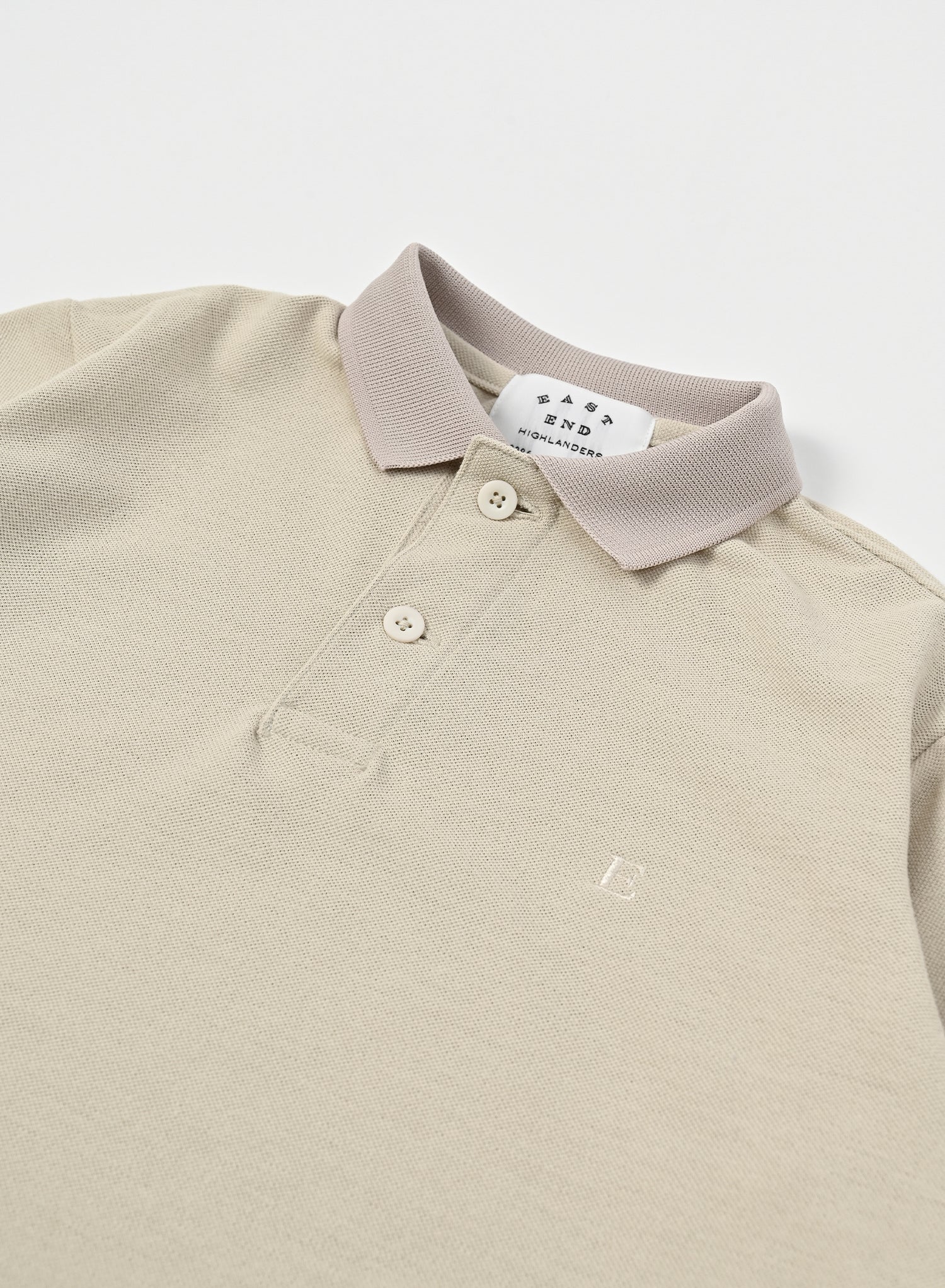 Polo Shirt / Ash Beige