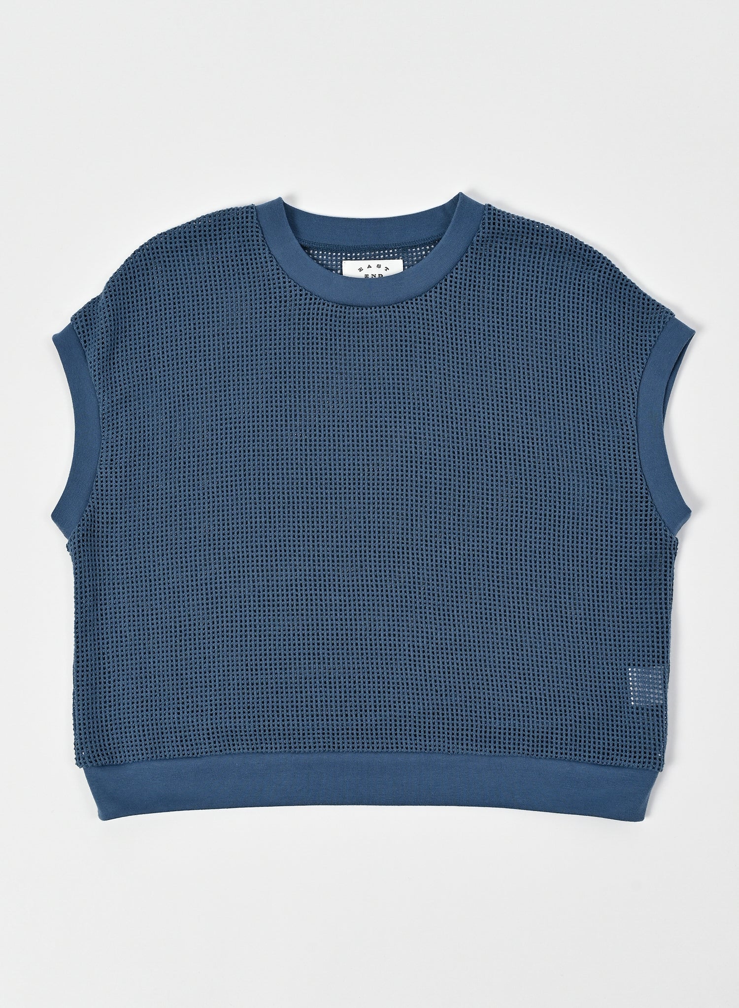 Jersey Vest / Arlo Vest / Blue Grey