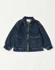 Zipped Denim Jacket / Arthur Jacket / Indigo