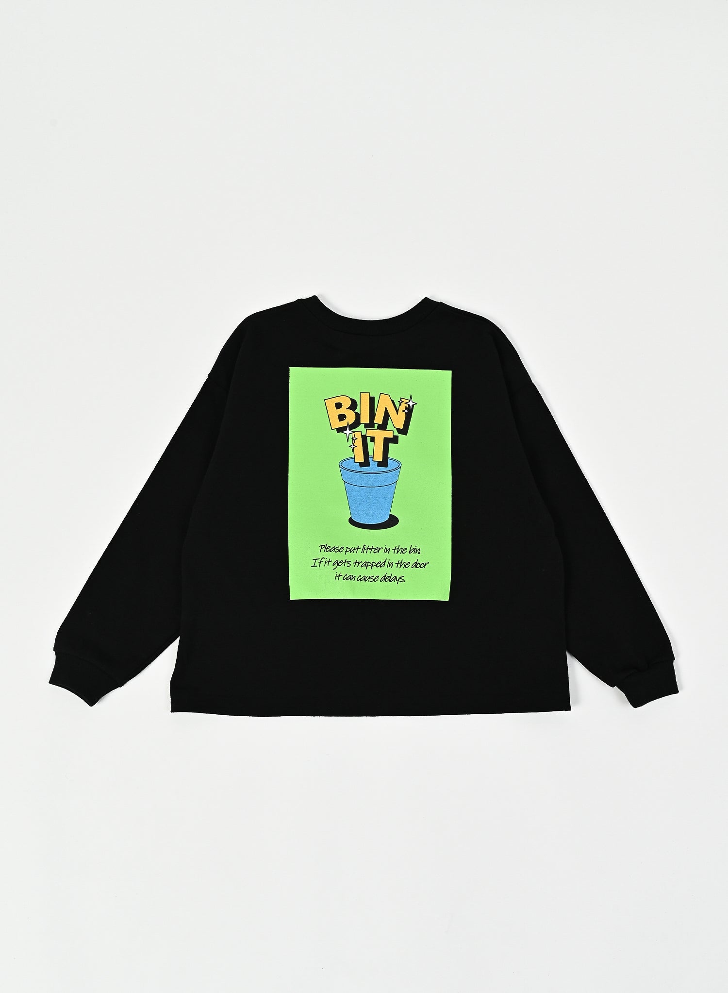 Printed LS T-shirt/Bin It / EAST END HIGLANDERS 25AW