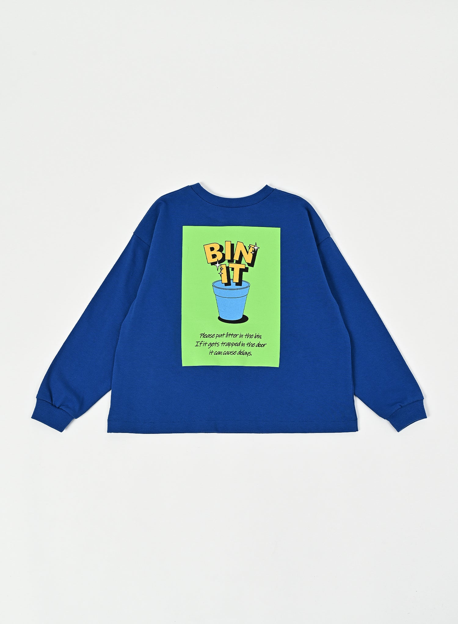 Printed LS T-shirt/Bin It / EAST END HIGLANDERS 25AW