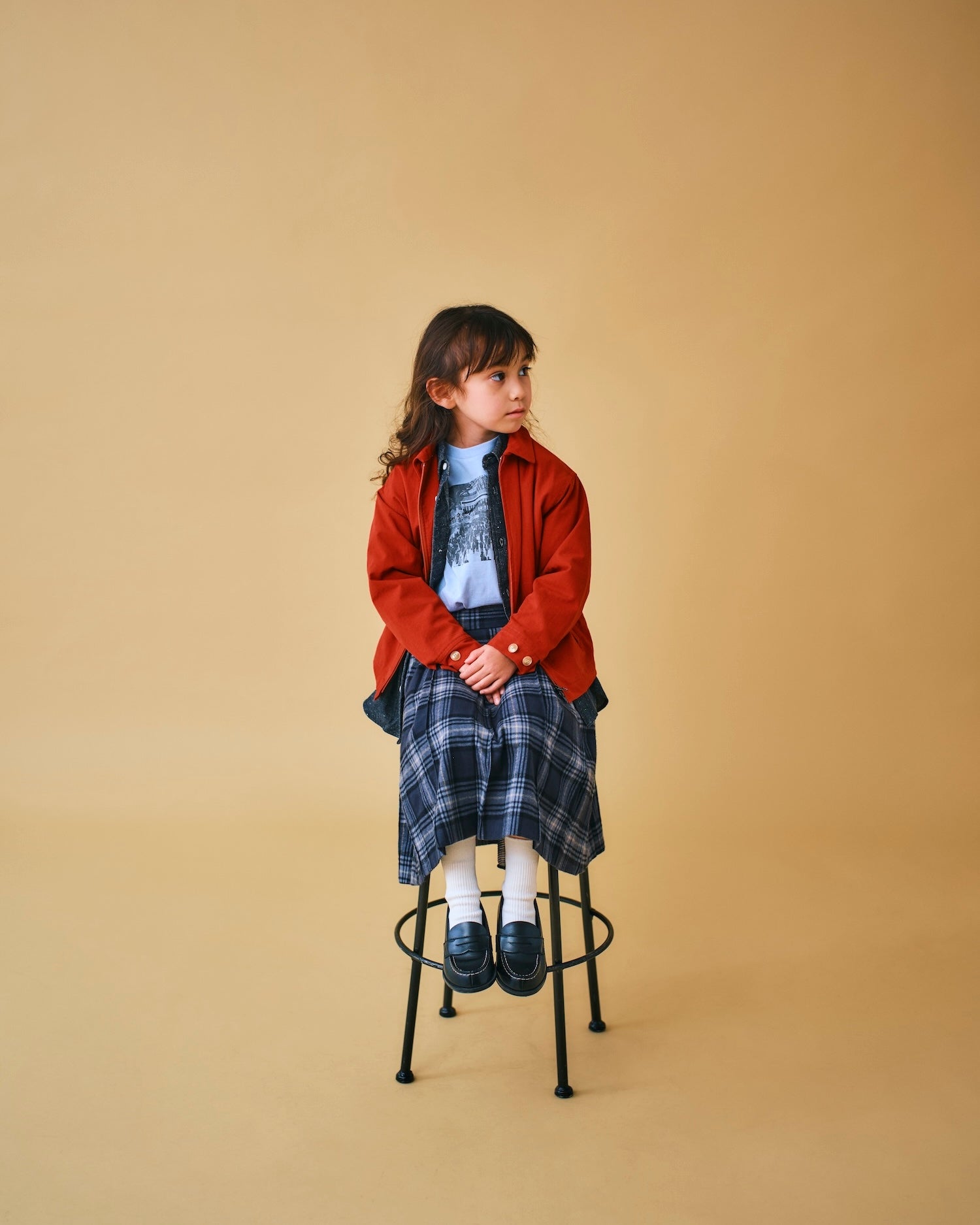 Printed Long Sleeve T-Shirt / Station / EAST END HIGLANDERS 25AW