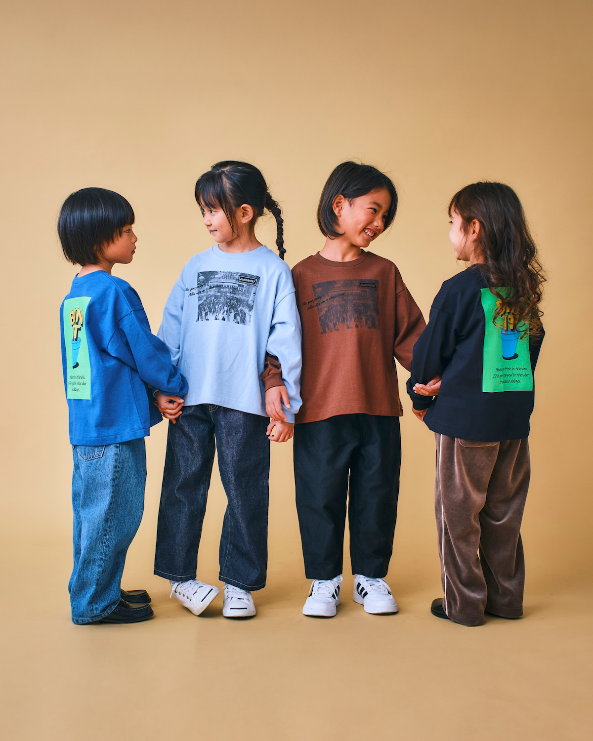 Printed Long Sleeve T-Shirt / Station / EAST END HIGLANDERS 25AW