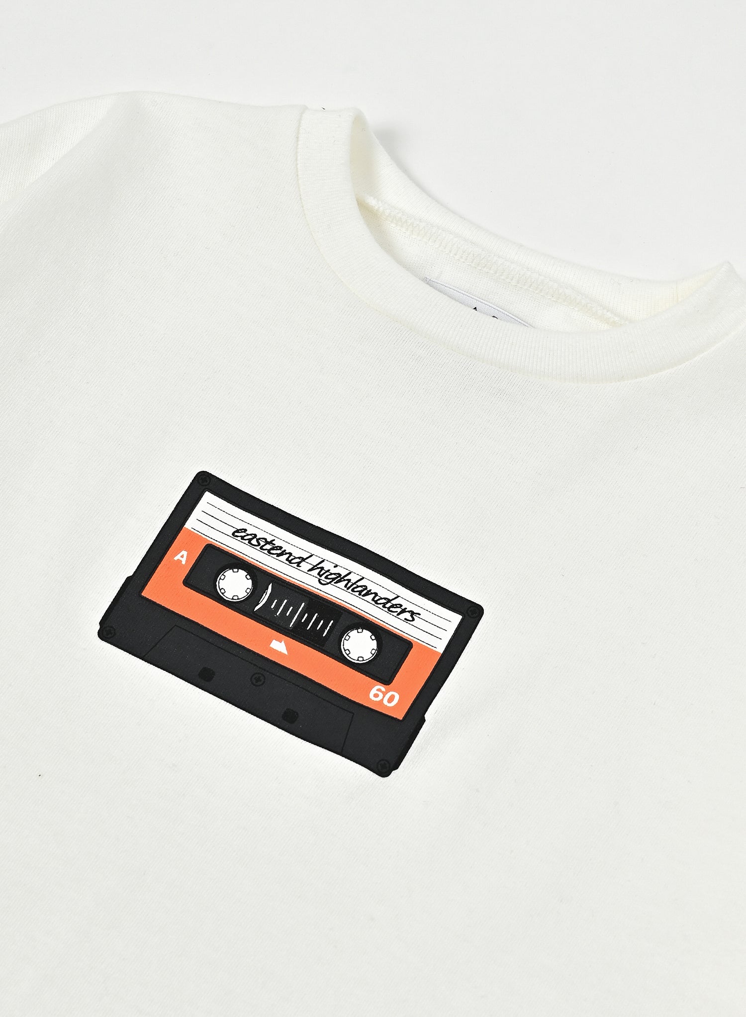 Printed T-shirt/Cassette tape | EAST END HIGLANDERS Onlie store – EAST ...