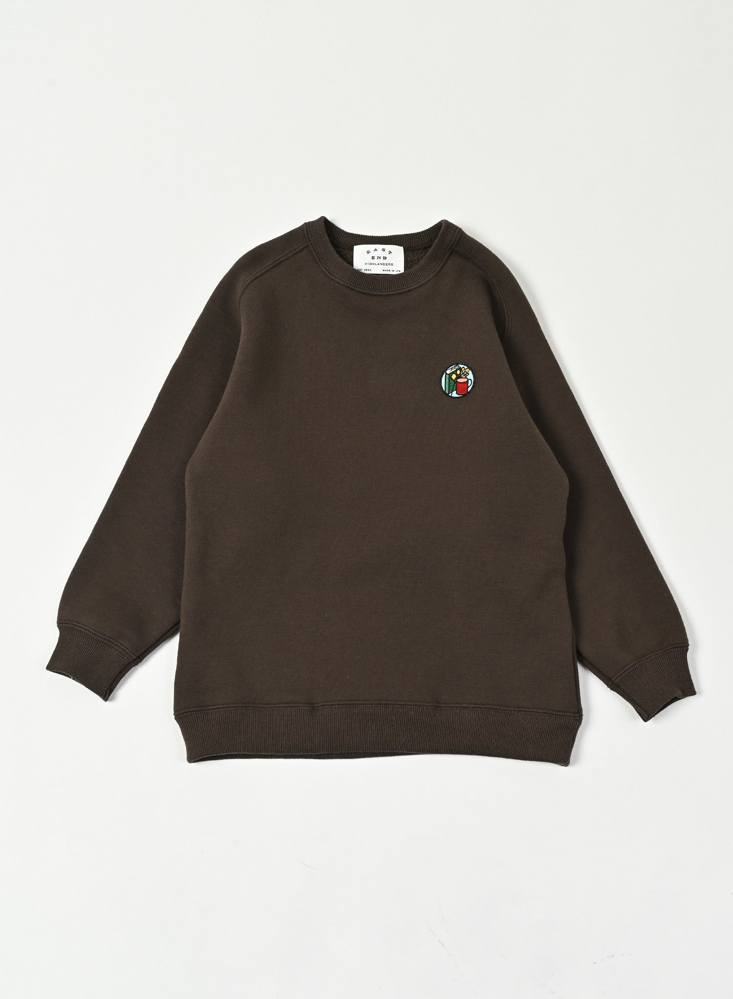 Long Sleeve Sweatshirt / Daniel Sweat / Brown