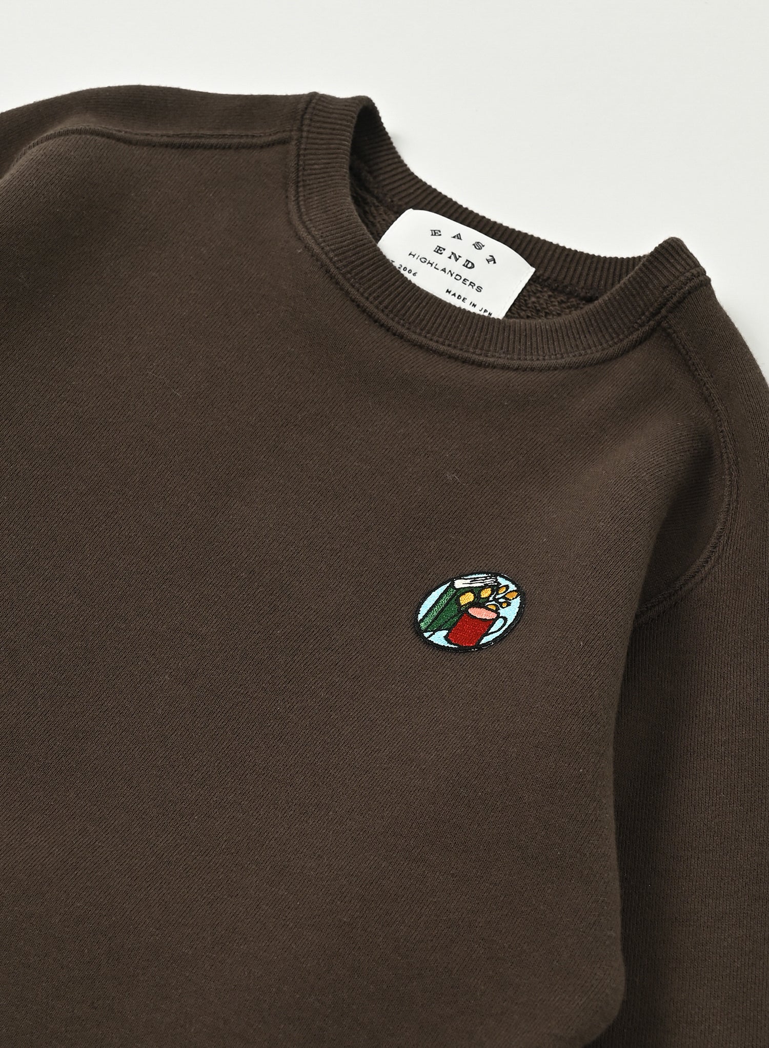 Long Sleeve Sweatshirt / Daniel Sweat / Brown
