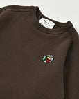 Long Sleeve Sweatshirt / Daniel Sweat / Brown