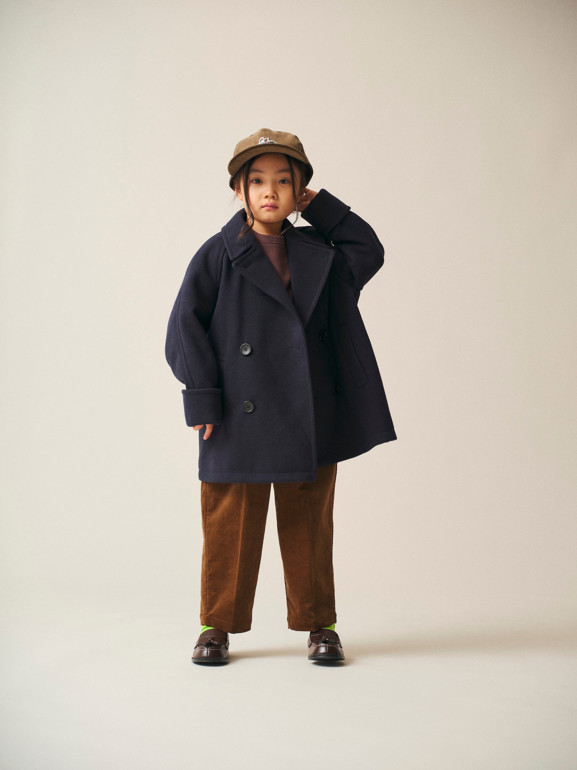 Long Sleeve Sweatshirt / Daniel Sweat / Brown