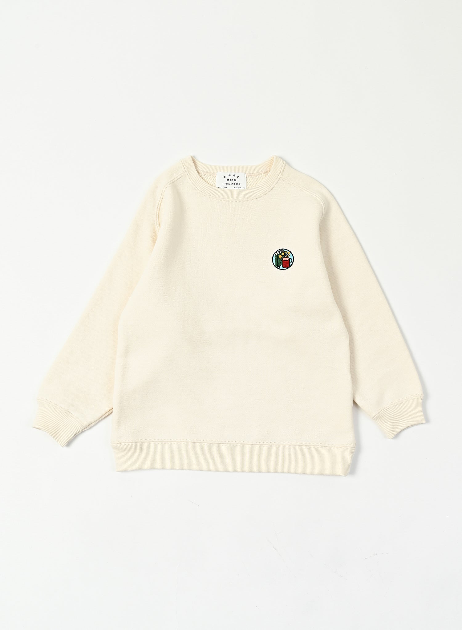 Long Sleeve Sweatshirt / Daniel Sweat / Ivory