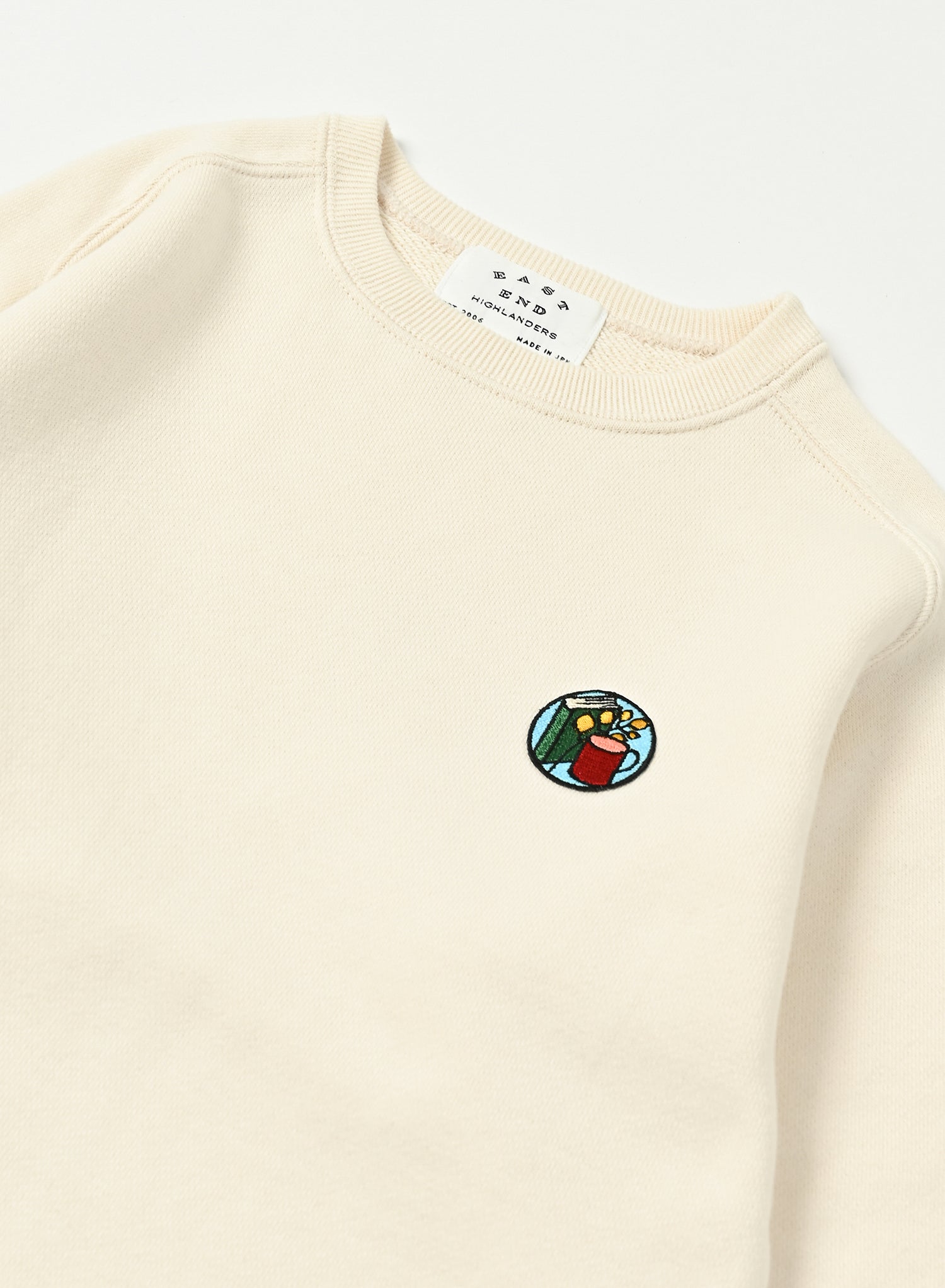 Long Sleeve Sweatshirt / Daniel Sweat / Ivory