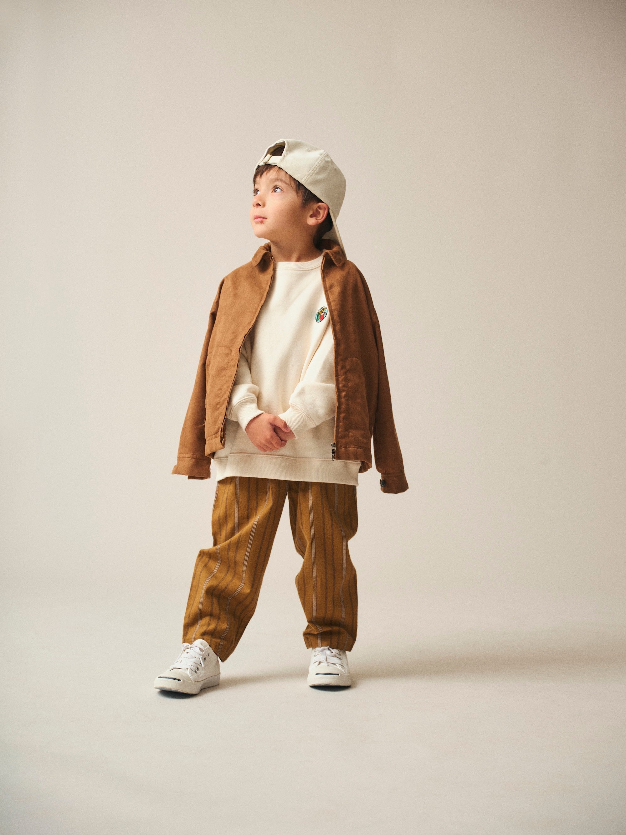 Long Sleeve Sweatshirt / Daniel Sweat / Ivory