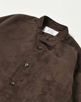 Band Collar Shirt / Elliot Shirt / Taupe
