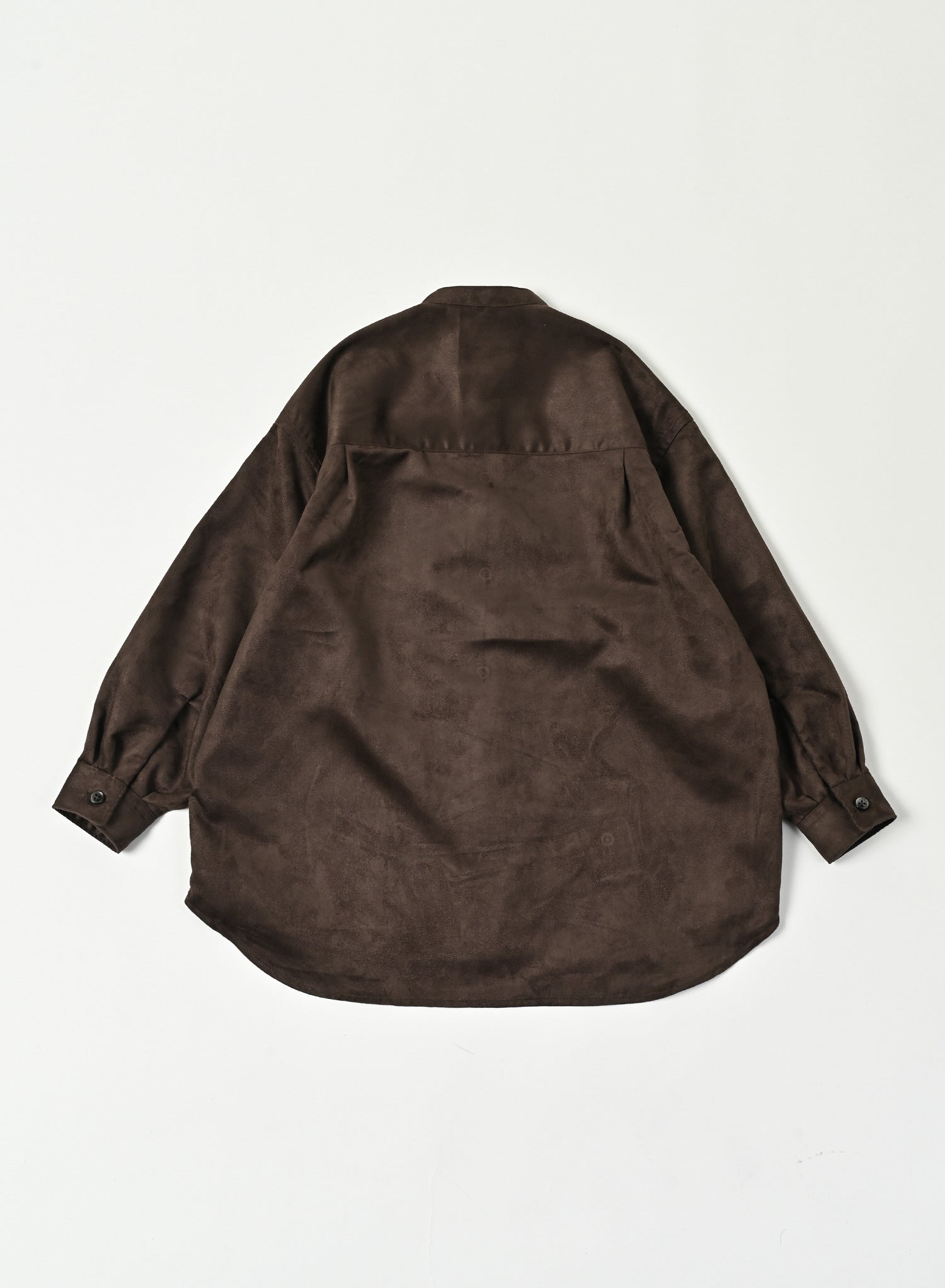 Band Collar Shirt / Elliot Shirt / Taupe