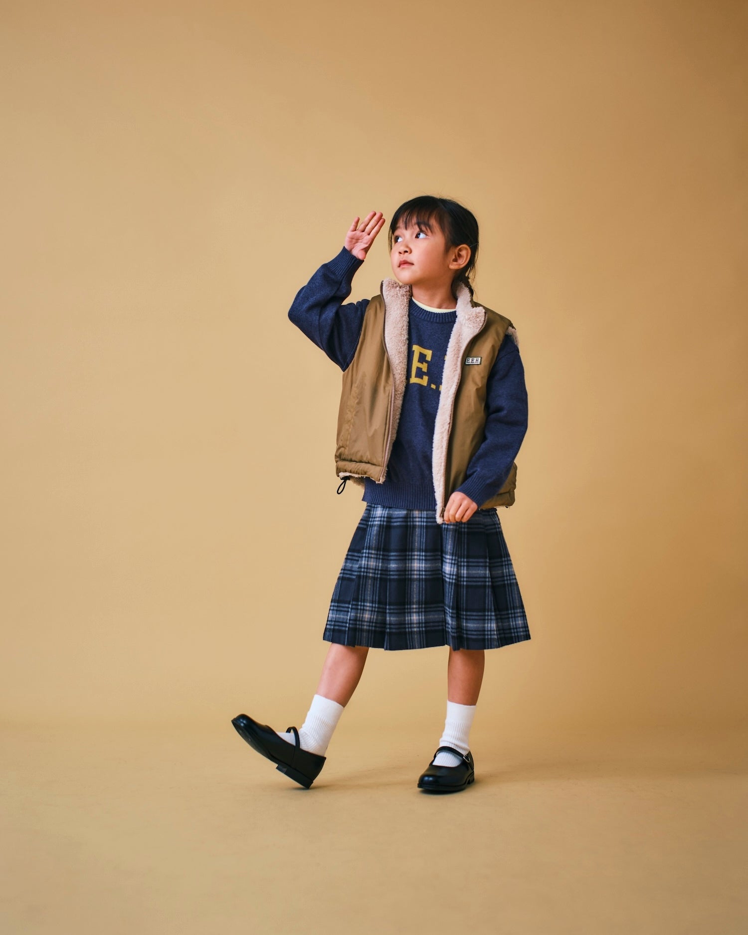 Tuck Skirt / EAST END HIGLANDERS 25AW