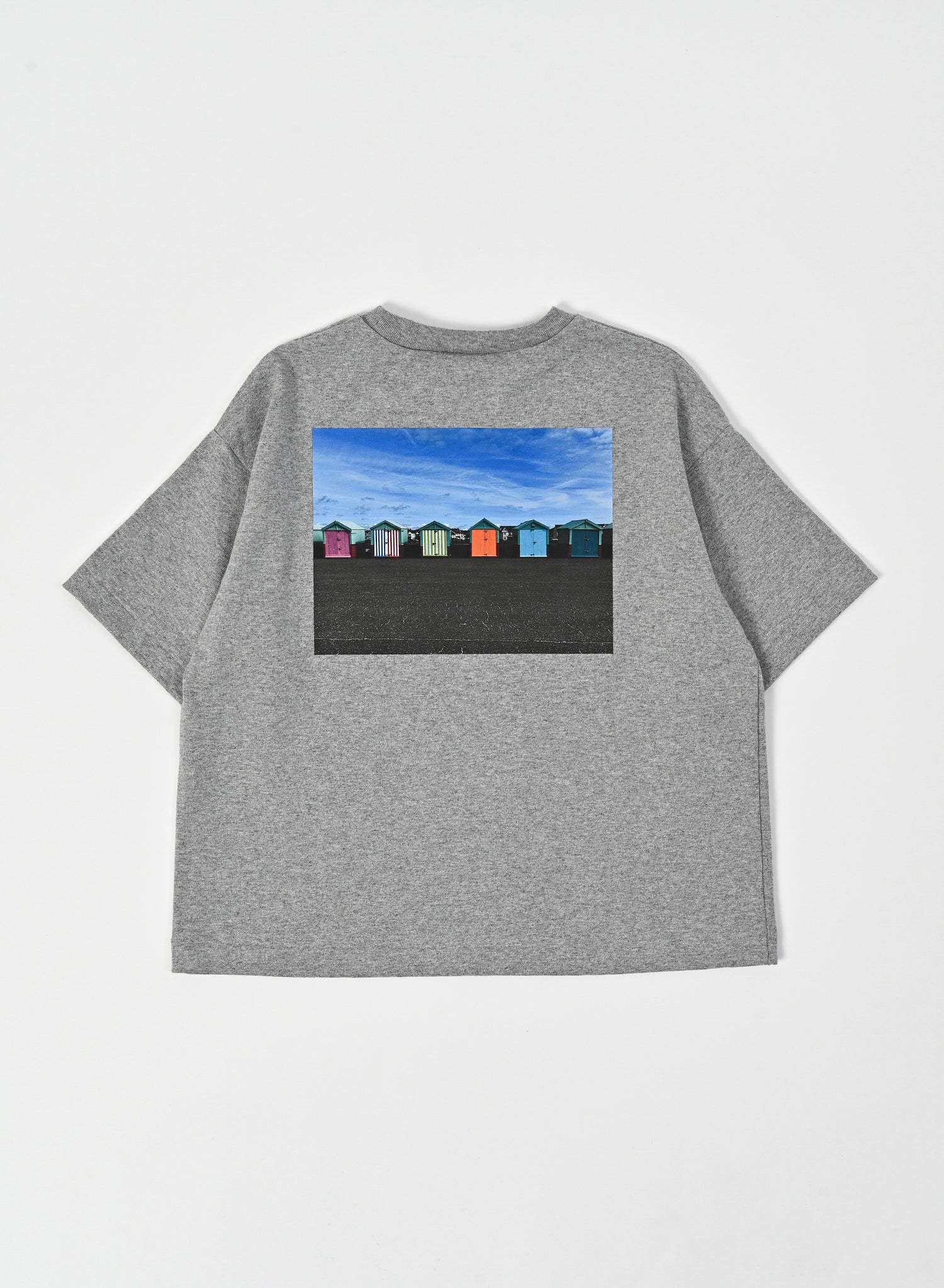 Back Print T-shirt / Hugo Back / Grey