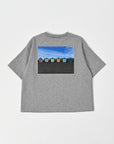 Back Print T-shirt / Hugo Back / Grey