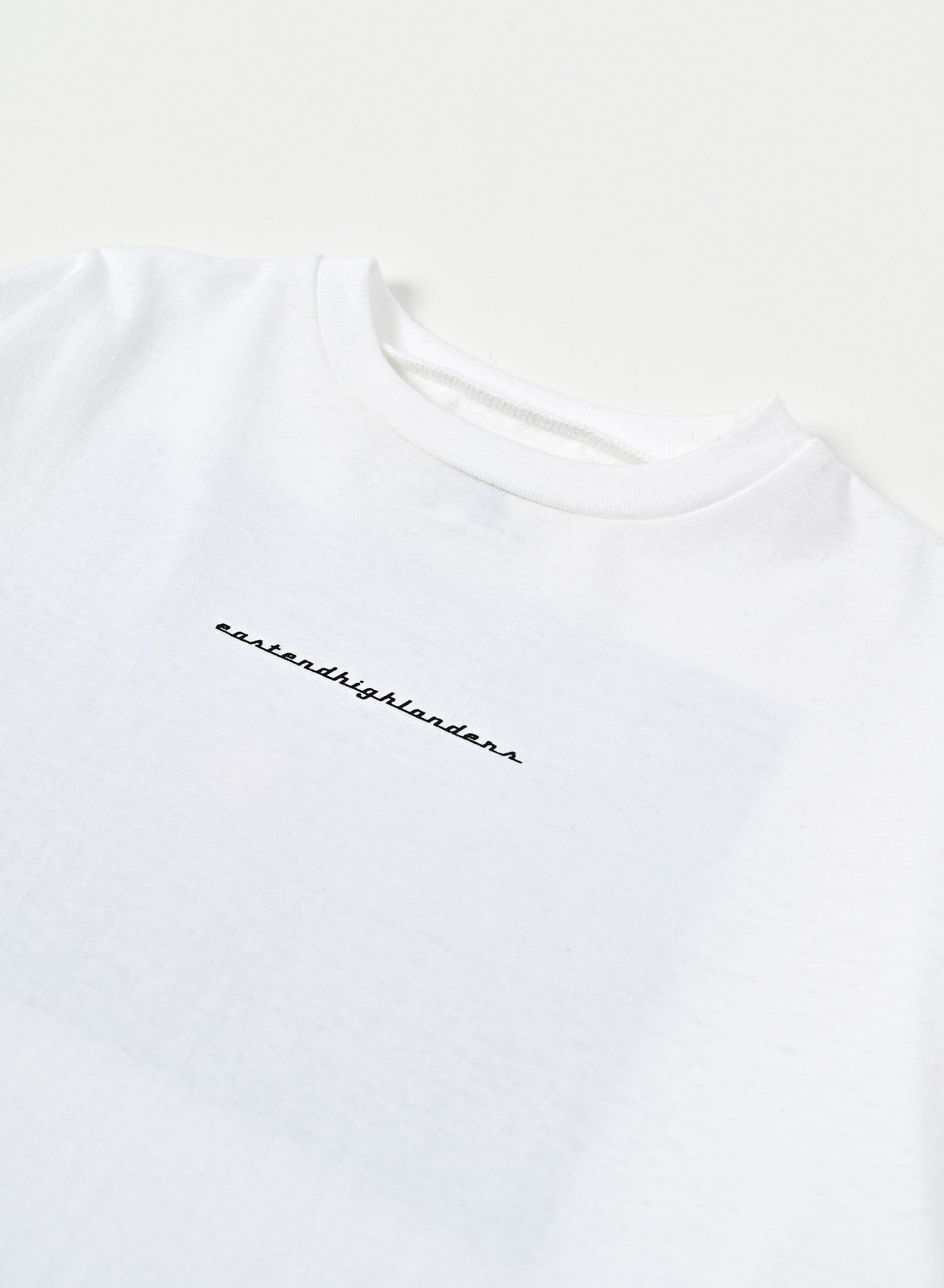 Back Print T-shirt / Hugo Back / White