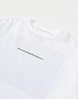 Back Print T-shirt / Hugo Back / White