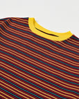 Multi Border T-shirt / Hugo Multi / Burgundy