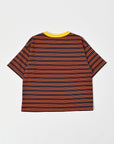 Multi Border T-shirt / Hugo Multi / Burgundy
