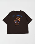 Print T-shirt / Hugo Tee / Brown