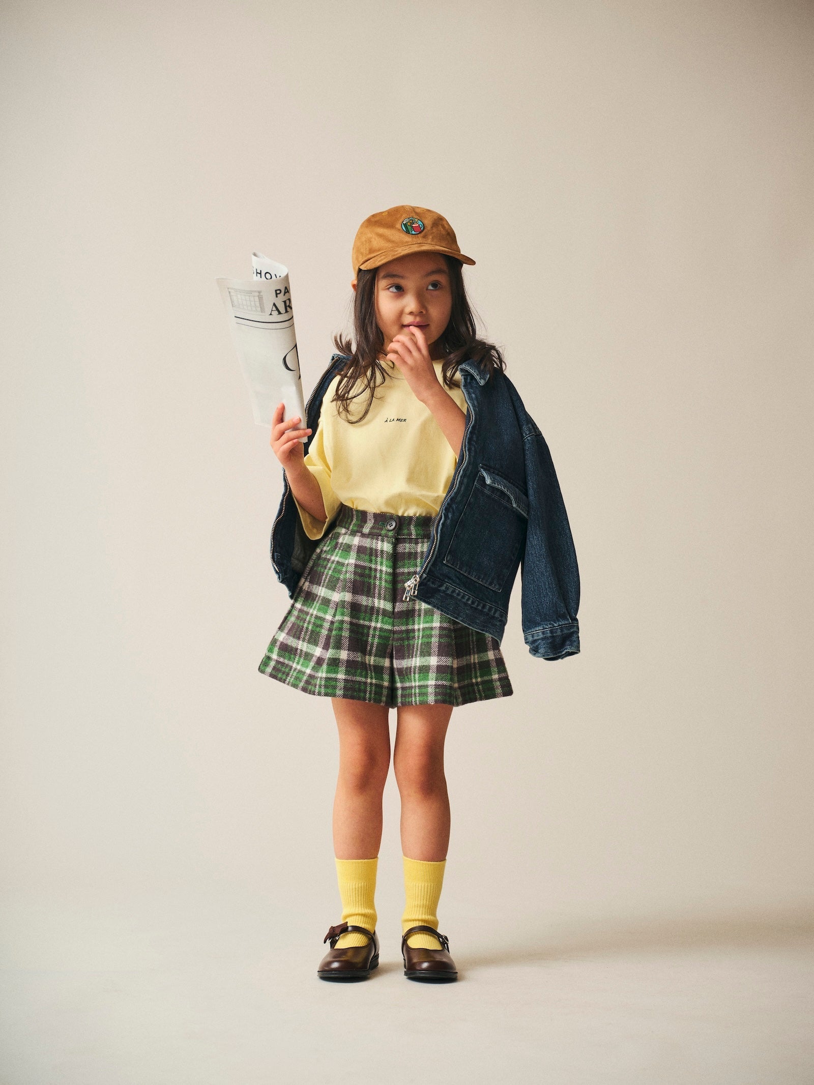 Print T-shirt / Hugo Tee / Yellow