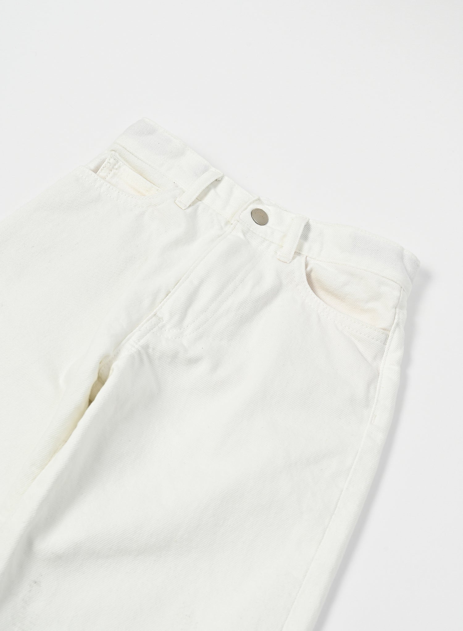 Denim Pants / Jaxon Pants / Pure White