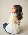 Back Print Long Sleeve Tee / Jayden Tee Back Print / Off White
