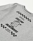 Front Print Long Sleeve Tee / Jayden Tee / Grey