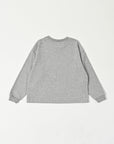 Front Print Long Sleeve Tee / Jayden Tee / Grey