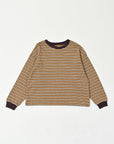 Multi Border T-shirt / Jayden Tee Multi Border / Brown