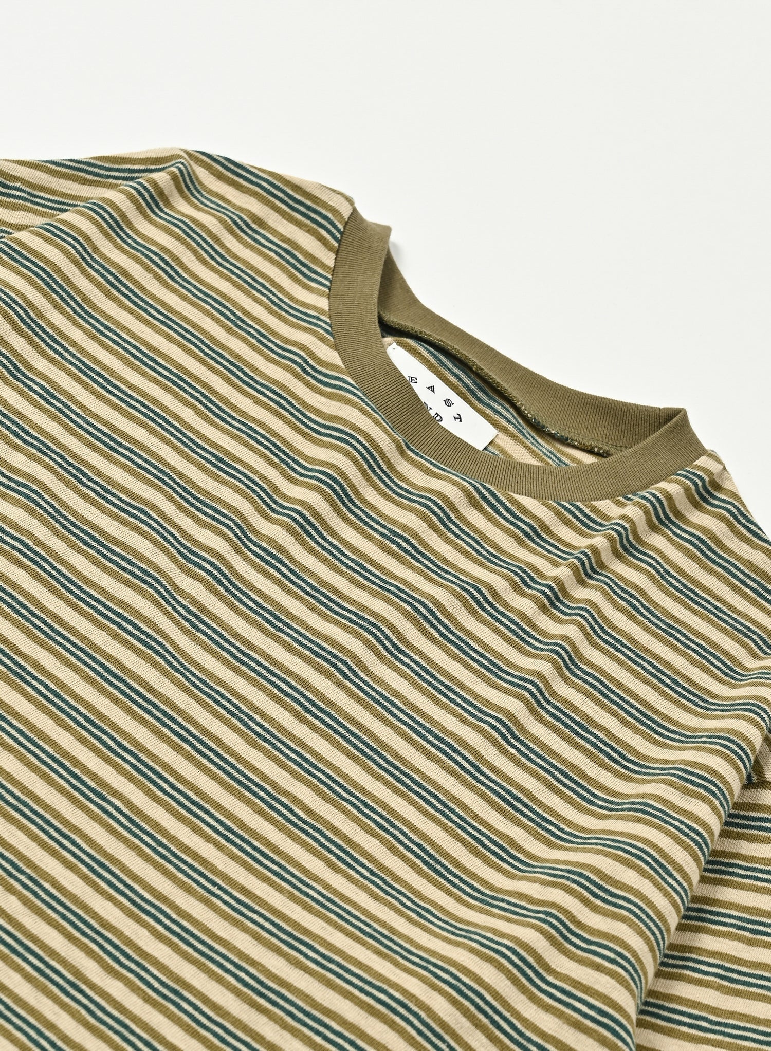 Multi Border T-shirt / Jayden Tee Multi Border / Green