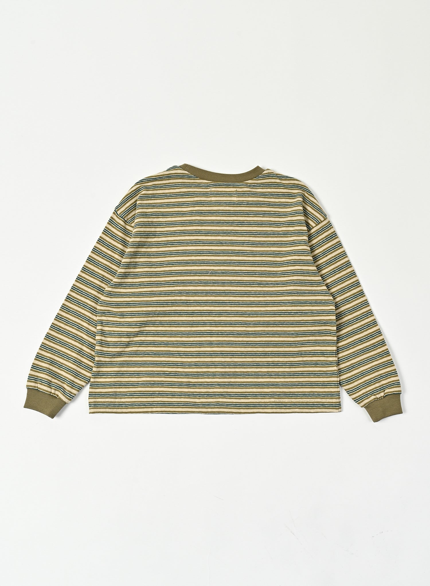 Multi Border T-shirt / Jayden Tee Multi Border / Green