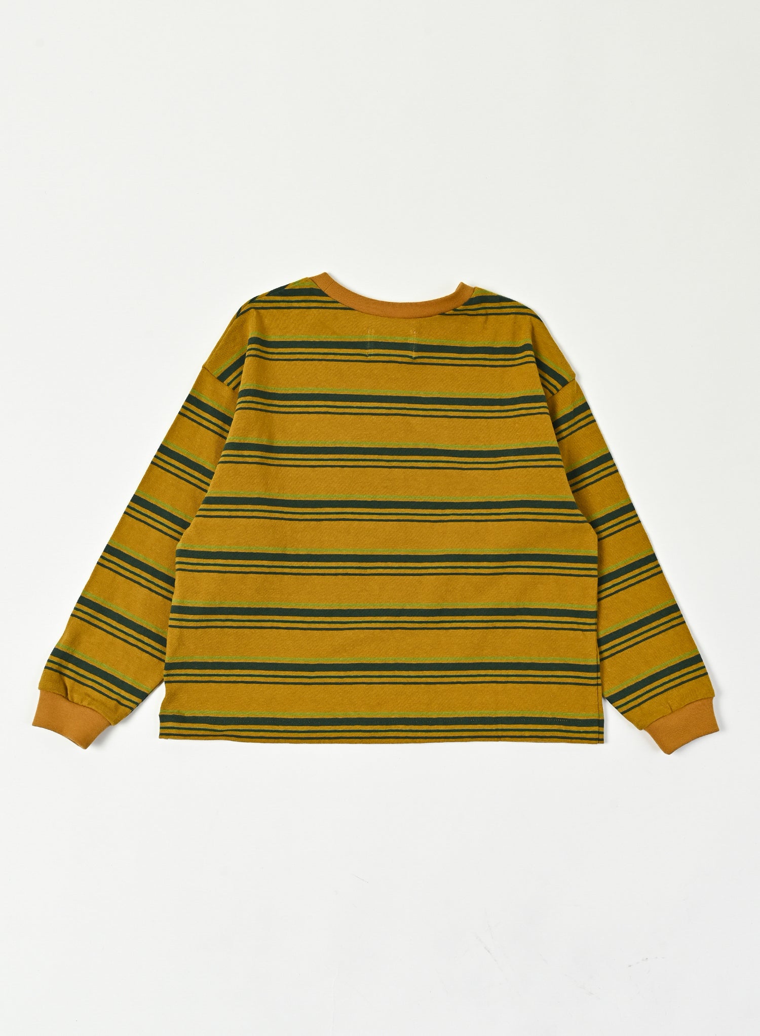 Multi Border T-shirt / Jayden Tee Multi Border / Mustard
