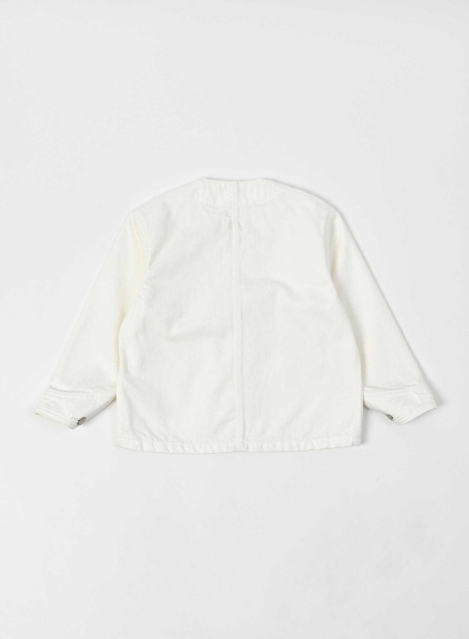 No Collar Denim Jacket | EAST END HIGHLANDERS Online store – EAST END ...