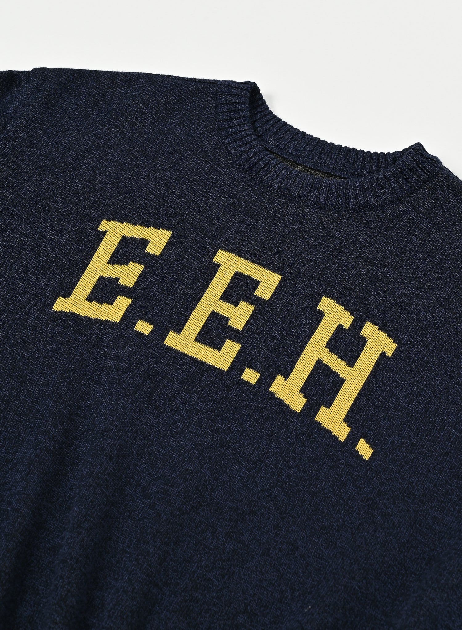 Lettered Knit / EAST END HIGLANDERS 25AW