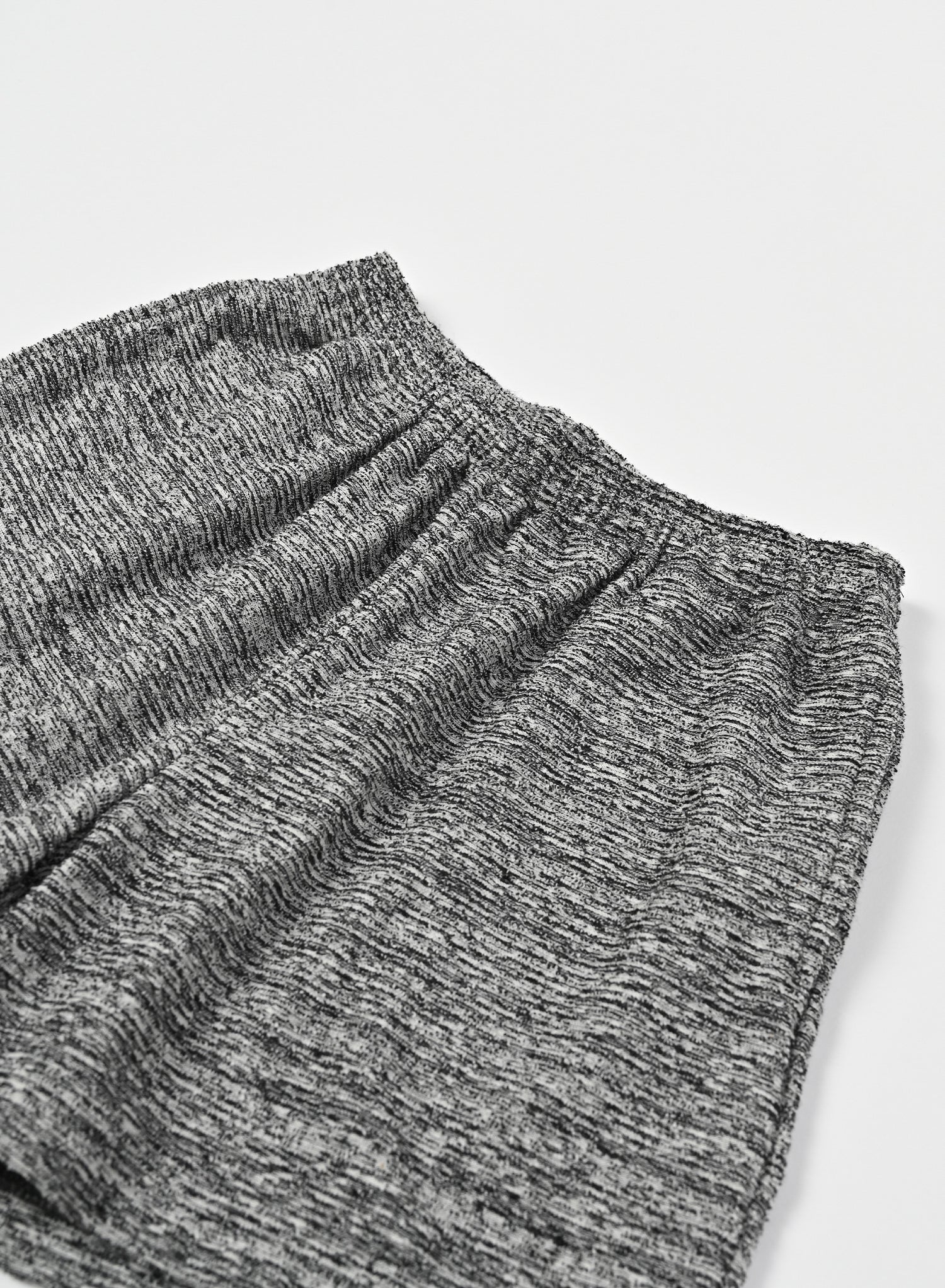 Pile Shorts / Black Melange