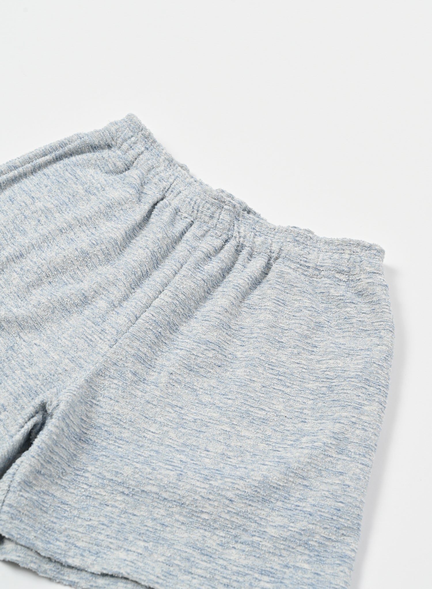 Pile Shorts / Light Blue Melange